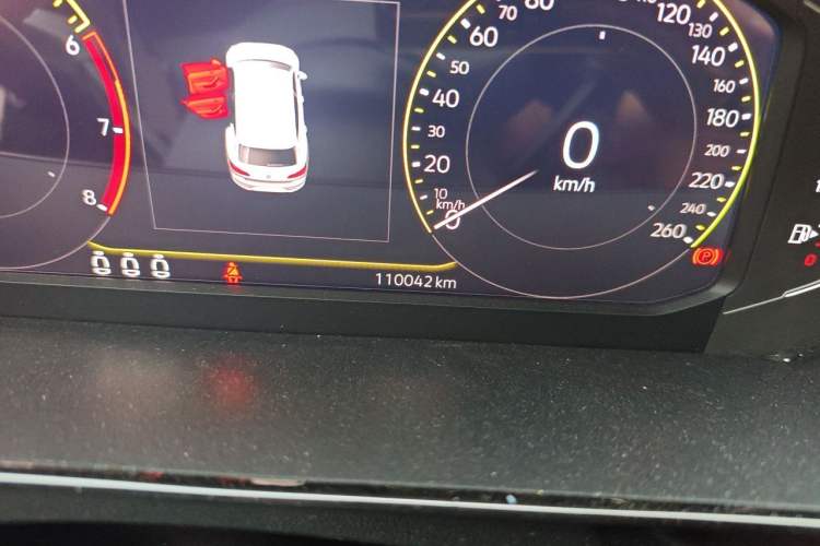 Used Volkswagen FAW-Volkswagen CC 2023 Hunting Vehicle 380TSI Hunter's Heart Edition Odometer Close Up