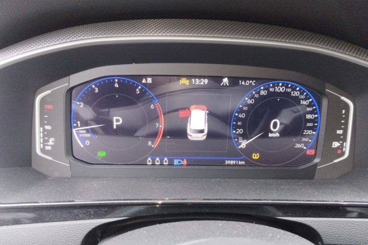 Used Volkswagen FAW-Volkswagen CC 2023 Hunting Vehicle 380TSI Hunter's Heart Edition Odometer Close Up
