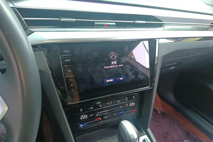 Used Volkswagen FAW-Volkswagen CC 2023 Hunting Vehicle 380TSI Hunter's Heart Edition Audio And AC Panel