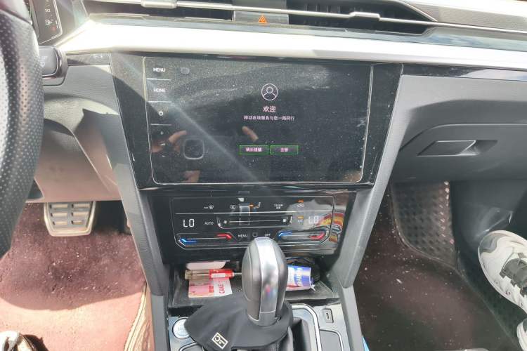 Used Volkswagen FAW-Volkswagen CC 2023 330TSI Ignite Edition Audio And AC Panel