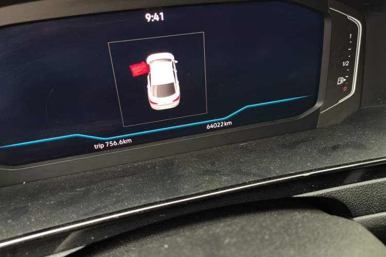 Used Volkswagen FAW-Volkswagen CC 2023 330TSI Ignite Edition Odometer Close Up