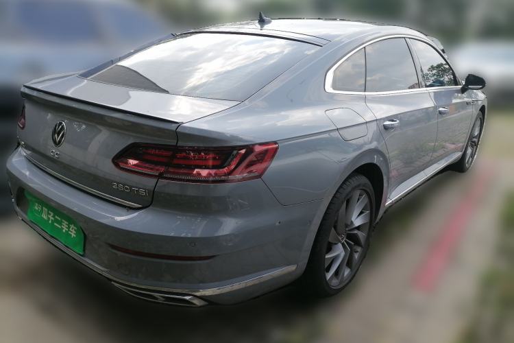 Used Volkswagen FAW-Volkswagen CC 2023 380TSI Striking Edition Rear Right 45 Deg