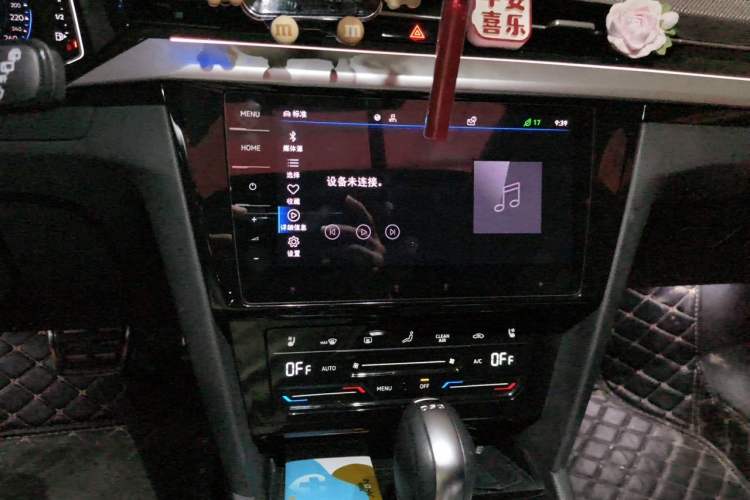 Used Volkswagen FAW-Volkswagen CC 2023 Hunting Vehicle 380TSI Hunter's Heart Edition Audio And AC Panel