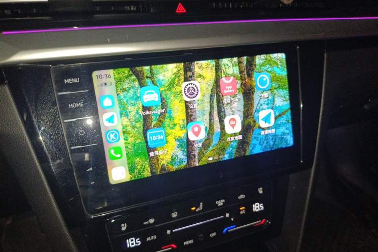 Used Volkswagen FAW-Volkswagen CC 2023 380TSI Striking Edition Audio And AC Panel