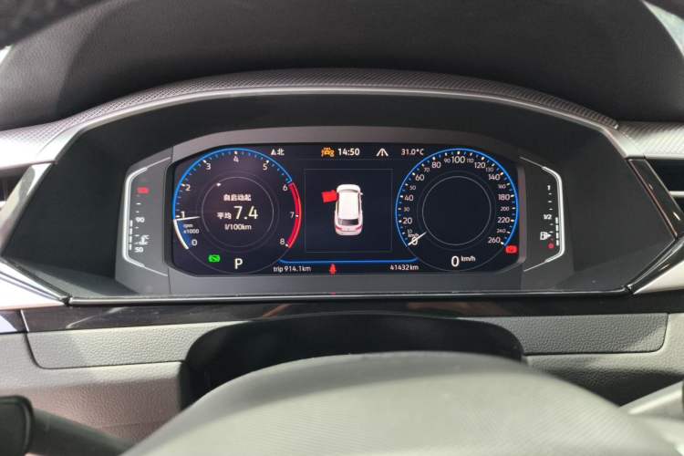 Used Volkswagen FAW-Volkswagen CC 2023 Hunting Vehicle 380TSI Hunter's Heart Edition Instrument Cluster