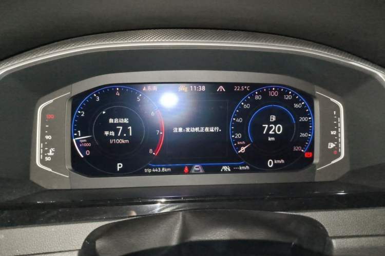 Used Volkswagen FAW-Volkswagen CC 2023 Hunting Vehicle 380TSI Hunter's Heart Edition Instrument Cluster
