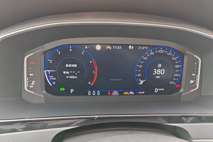 Used Volkswagen FAW-Volkswagen CC 2023 Hunting Vehicle 380TSI Hunter's Heart Edition Instrument Cluster