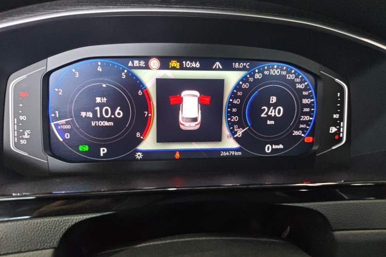 Used Volkswagen FAW-Volkswagen CC 2023 Hunting Vehicle 380TSI Hunter's Heart Edition Instrument Cluster