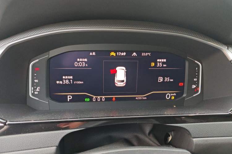 Used Volkswagen FAW-Volkswagen CC 2023 Hunting Vehicle 380TSI Hunter's Heart Edition Instrument Cluster