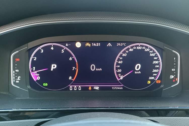 Used Volkswagen FAW-Volkswagen CC 2023 Hunting Vehicle 380TSI Hunter's Heart Edition Instrument Cluster