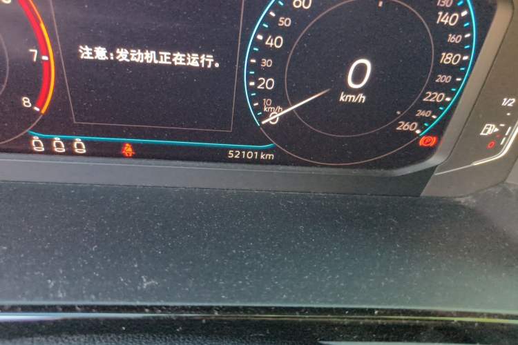 Used Volkswagen FAW-Volkswagen CC 2023 Hunting Vehicle 380TSI Hunter's Heart Edition Odometer Close Up