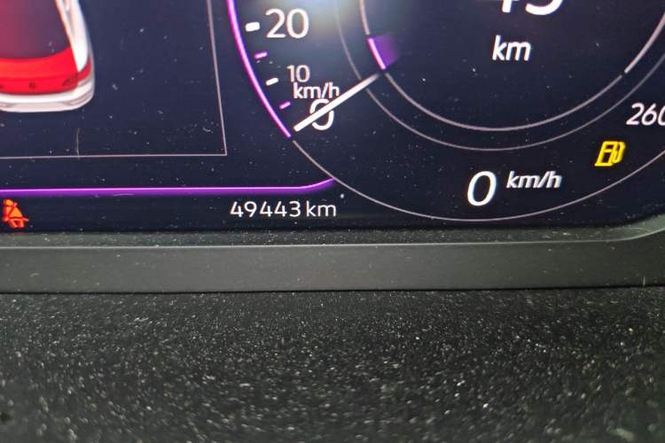 Used Volkswagen FAW-Volkswagen CC 2023 380TSI Striking Edition Odometer Close Up