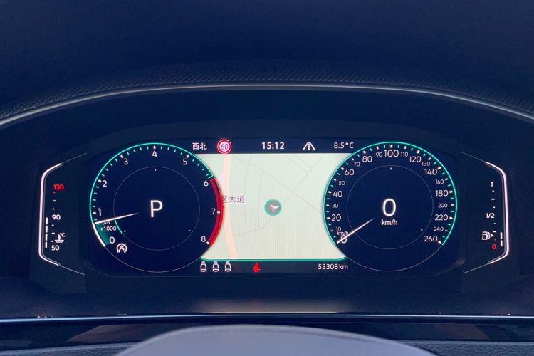Used Volkswagen FAW-Volkswagen CC 2023 Hunting Vehicle 380TSI Hunter's Heart Edition Odometer Close Up