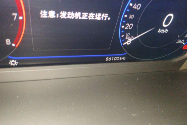 Used Volkswagen FAW-Volkswagen CC 2023 380TSI Striking Edition Odometer Close Up