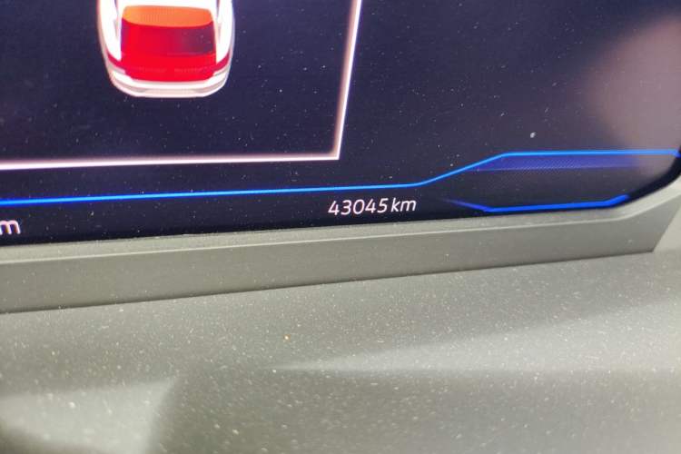 Used Volkswagen FAW-Volkswagen CC 2023 Adventure Vehicle 380TSI Trailblazer Edition Odometer Close Up