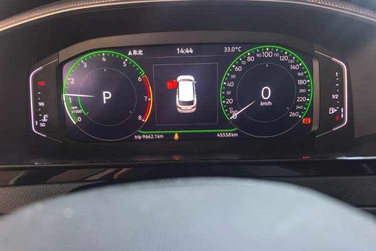 Used Volkswagen FAW-Volkswagen CC 2023 Adventure Vehicle 330TSI Hunter Vision Edition Odometer Close Up