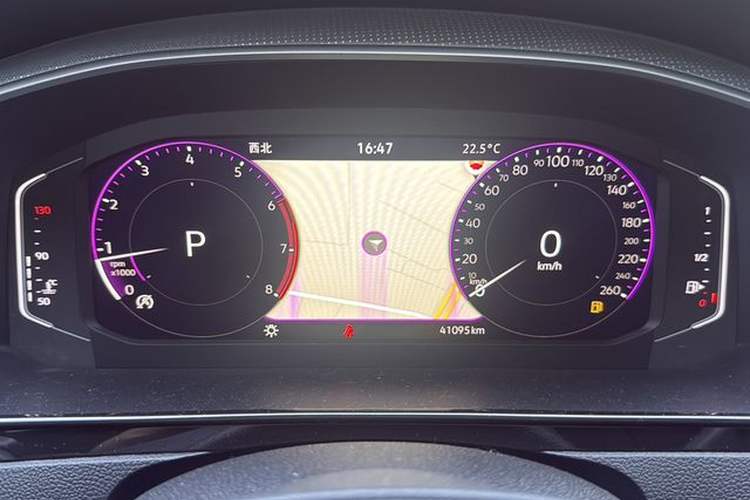 Used Volkswagen FAW-Volkswagen CC 2023 330TSI Ignite Edition Odometer Close Up