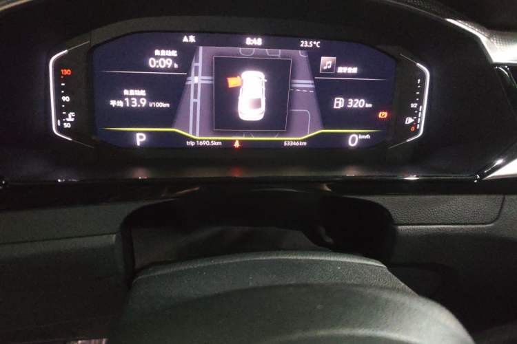 Used Volkswagen FAW-Volkswagen CC 2023 330TSI Ignite Edition Odometer Close Up