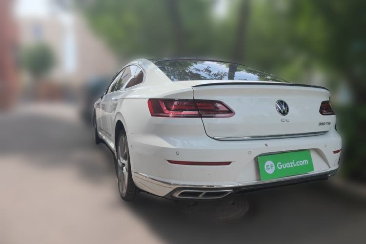 Used Volkswagen FAW-Volkswagen CC 2023 380TSI Striking Edition Rear Left 45 Deg