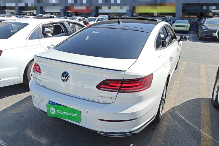 Used Volkswagen FAW-Volkswagen CC 2023 380TSI Striking Edition Rear Right 45 Deg