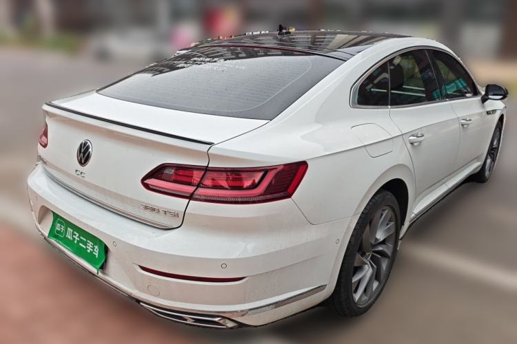 Used Volkswagen FAW-Volkswagen CC 2023 380TSI Striking Edition Rear Right 45 Deg