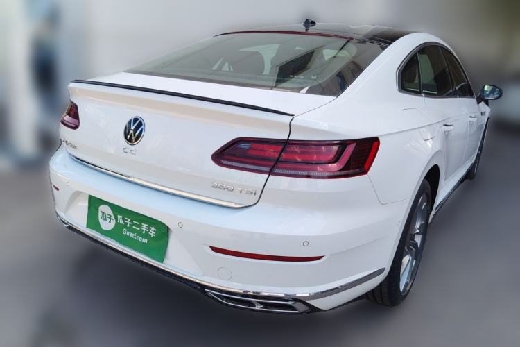 Used Volkswagen FAW-Volkswagen CC 2023 380TSI Striking Edition Rear Right 45 Deg