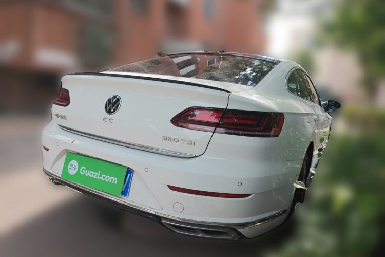 Used Volkswagen FAW-Volkswagen CC 2023 380TSI Striking Edition Rear Right 45 Deg