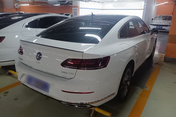 Used Volkswagen FAW-Volkswagen CC 2023 380TSI Striking Edition Rear Right 45 Deg
