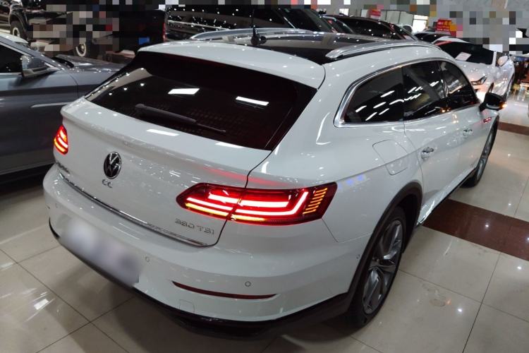 Used Volkswagen FAW-Volkswagen CC 2023 Hunting Vehicle 380TSI Hunter's Heart Edition Rear Right 45 Deg