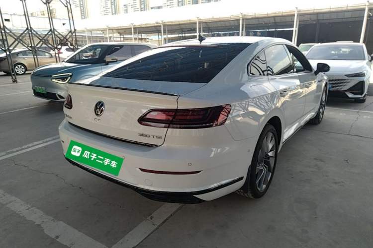 Used Volkswagen FAW-Volkswagen CC 2023 380TSI Striking Edition Rear Right 45 Deg