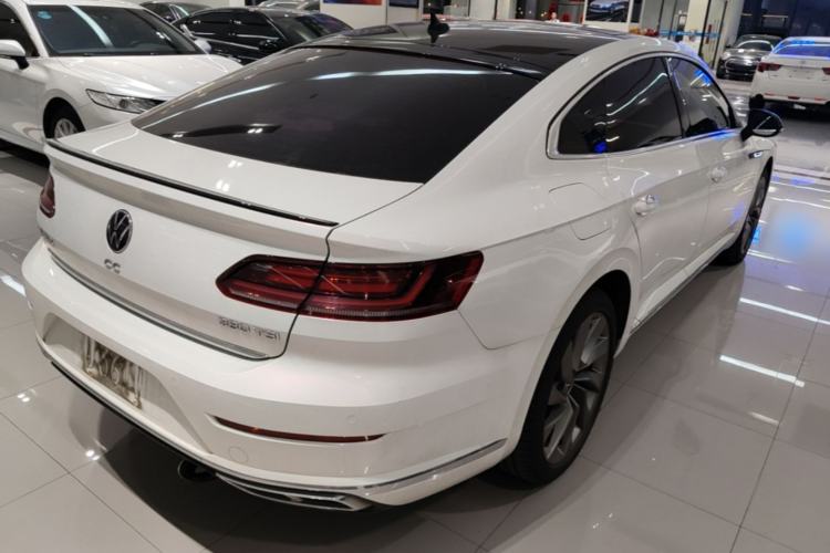 Used Volkswagen FAW-Volkswagen CC 2023 380TSI Striking Edition Rear Right 45 Deg