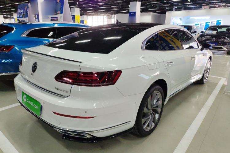Used Volkswagen FAW-Volkswagen CC 2023 380TSI Striking Edition Rear Right 45 Deg