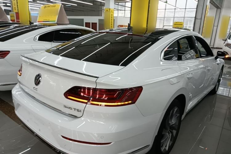 Used Volkswagen FAW-Volkswagen CC 2023 380TSI Striking Edition Rear Right 45 Deg