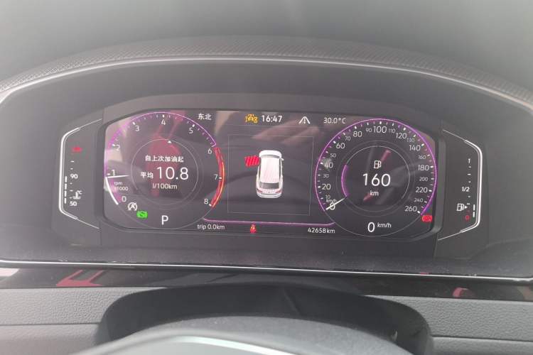 Used Volkswagen FAW-Volkswagen CC 2024 Estate Car 380TSI Hunter's Heart All-Encompassing Edition Instrument Cluster