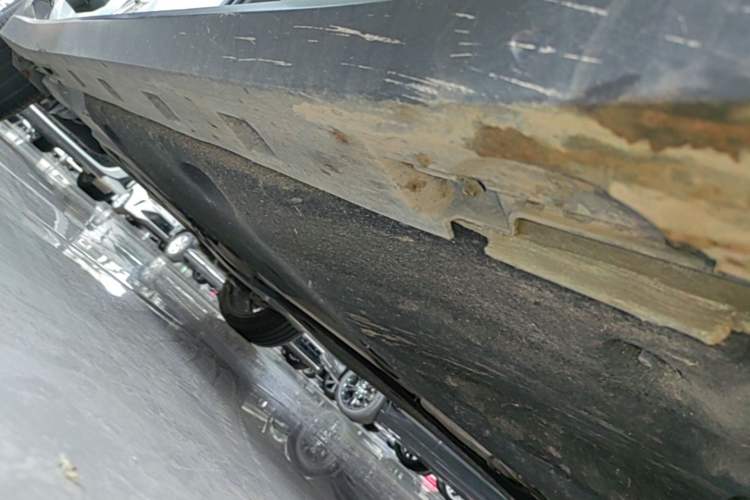 Used Volkswagen FAW-Volkswagen CC 2024 Estate Car 380TSI Hunter's Heart Edition Right Side Sill