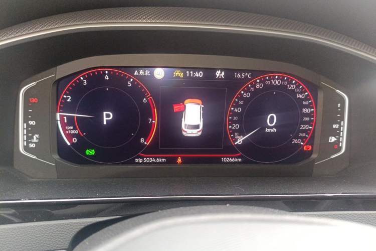 Used Volkswagen FAW-Volkswagen CC 2024 Estate Car 380TSI Hunter's Heart All-Encompassing Edition Instrument Cluster