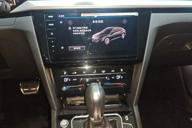 Used Volkswagen FAW-Volkswagen CC 2024 Estate Car 380TSI Hunter's Heart All-Encompassing Edition Audio And AC Panel