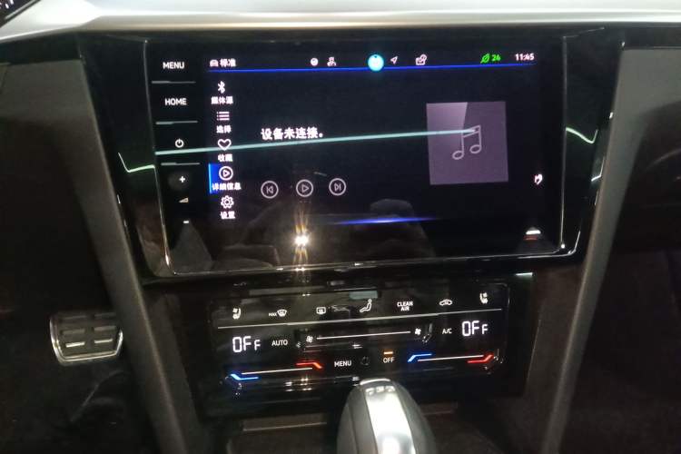 Used Volkswagen FAW-Volkswagen CC 2024 380TSI Striking Edition Audio And AC Panel