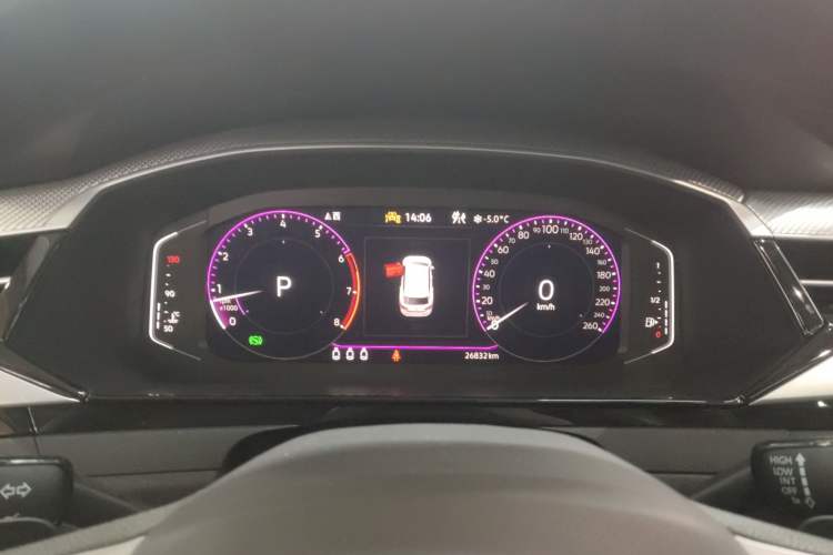 Used Volkswagen FAW-Volkswagen CC 2024 Estate Car 380TSI Hunter's Heart Edition Instrument Cluster