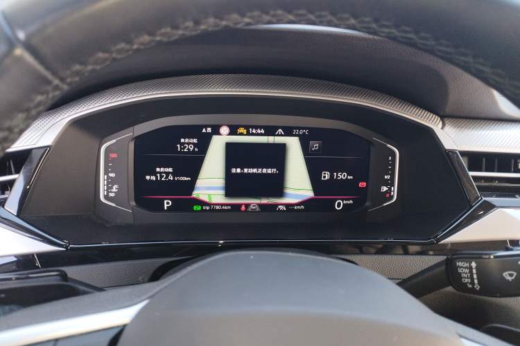 Used Volkswagen FAW-Volkswagen CC 2024 Estate Car 380TSI Hunter's Heart Edition Instrument Cluster