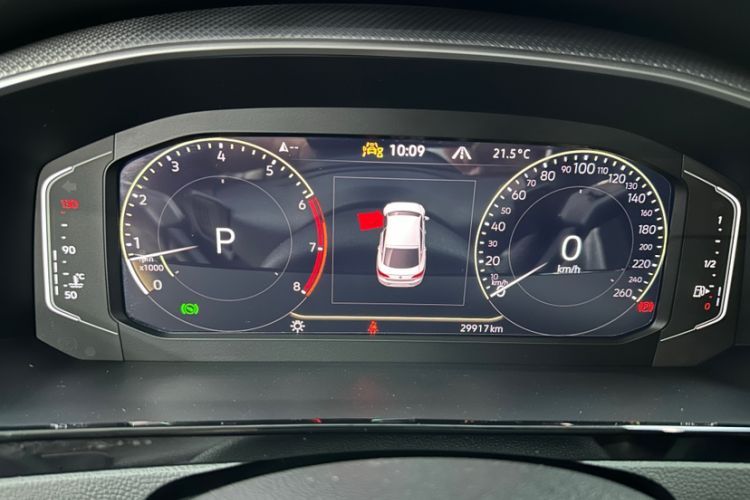 Used Volkswagen FAW-Volkswagen CC 2024 380TSI Striking All-Encompassing Edition Odometer Close Up