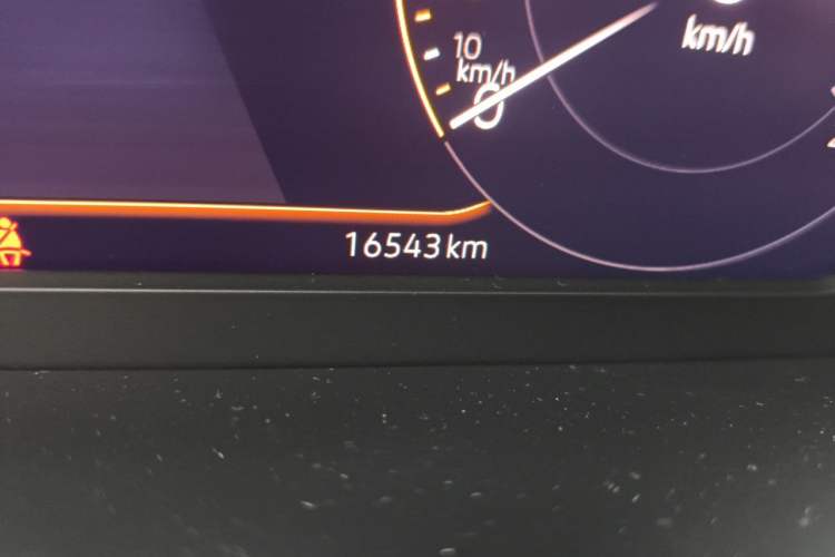 Used Volkswagen FAW-Volkswagen CC 2024 Estate Car 380TSI Hunter's Heart All-Encompassing Edition Odometer Close Up