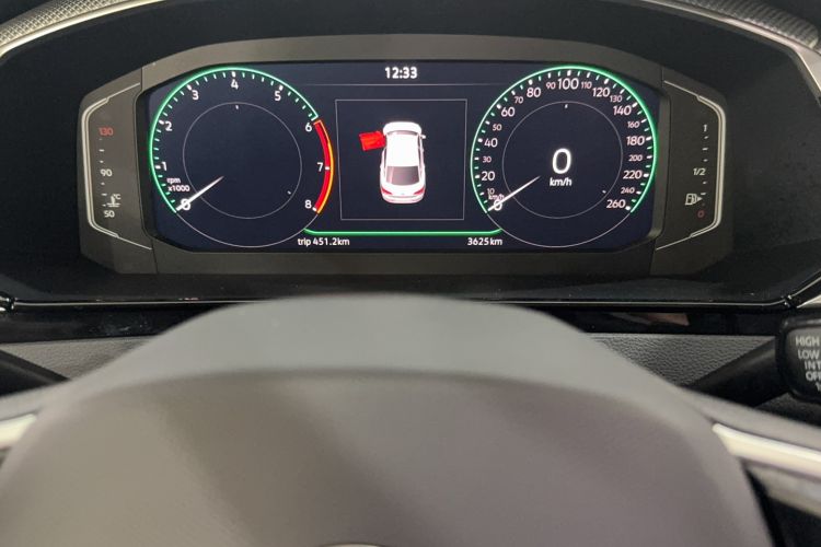 Used Volkswagen FAW-Volkswagen CC 2024 380TSI Striking Edition Odometer Close Up