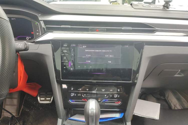 Used Volkswagen FAW-Volkswagen CC 2024 380TSI Striking Edition Audio And AC Panel