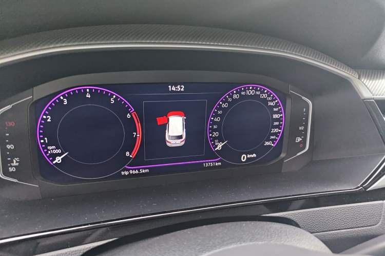 Used Volkswagen FAW-Volkswagen CC 2024 Estate Car 380TSI Hunter's Heart All-Encompassing Edition Instrument Cluster