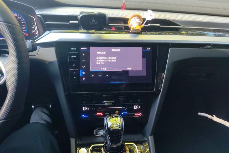 Used Volkswagen FAW-Volkswagen CC 2024 380TSI Striking All-Encompassing Edition Audio And AC Panel