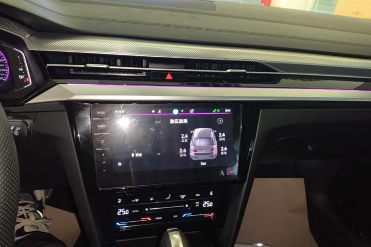 Used Volkswagen FAW-Volkswagen CC 2024 380TSI Striking Edition Audio And AC Panel
