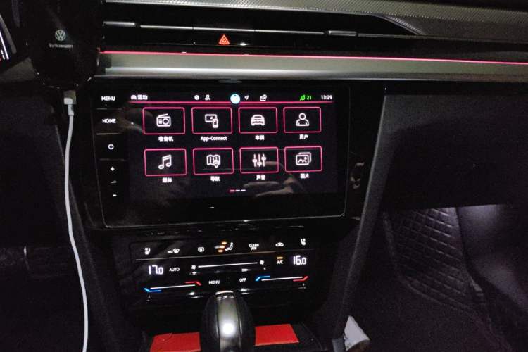 Used Volkswagen FAW-Volkswagen CC 2024 380TSI Striking All-Encompassing Edition Audio And AC Panel
