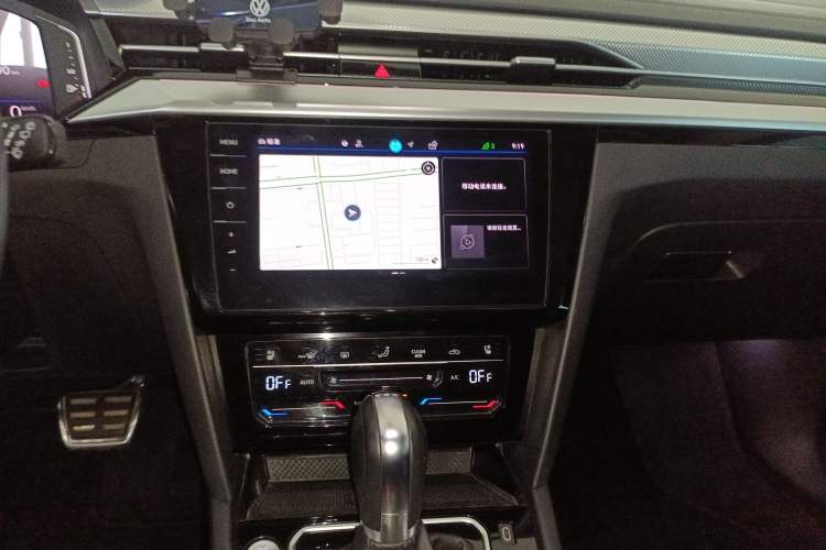Used Volkswagen FAW-Volkswagen CC 2024 Estate Car 380TSI Hunter's Heart Edition Audio And AC Panel