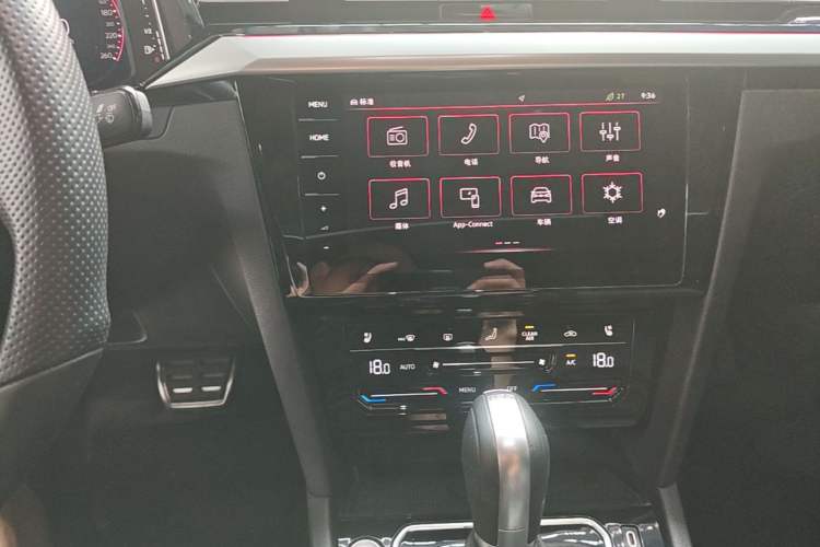 Used Volkswagen FAW-Volkswagen CC 2024 380TSI Striking All-Encompassing Edition Audio And AC Panel
